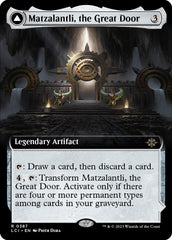 Matzalantli, the Great Door // The Core (Extended Art) [The Lost Caverns of Ixalan] MTG Single Magic: The Gathering    | Red Claw Gaming