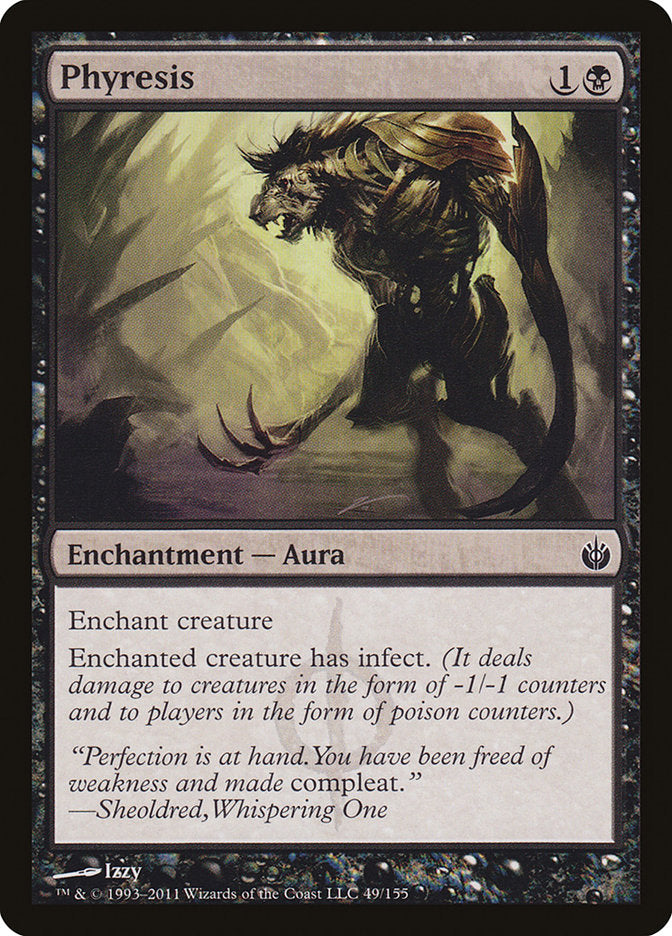 Phyresis [Mirrodin Besieged] MTG Single Magic: The Gathering | Red Claw Gaming