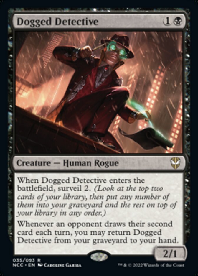 Dogged Detective [Streets of New Capenna Commander] MTG Single Magic: The Gathering | Red Claw Gaming