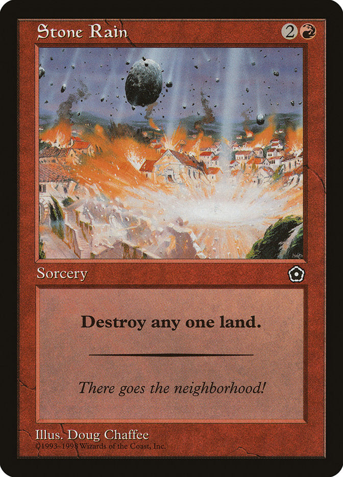 Stone Rain [Portal Second Age] MTG Single Magic: The Gathering | Red Claw Gaming