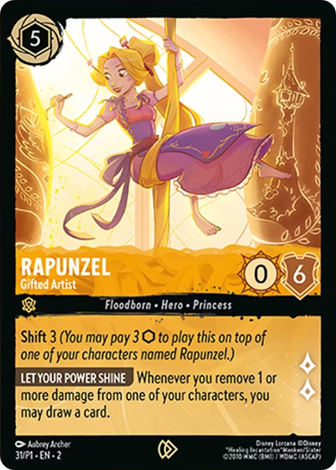 Rapunzel - Gifted Artist (31) [Promo Cards] Lorcana Single Disney | Red Claw Gaming