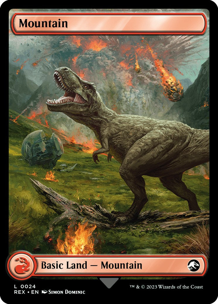 Mountain // Mountain [Jurassic World Collection] MTG Single Magic: The Gathering | Red Claw Gaming