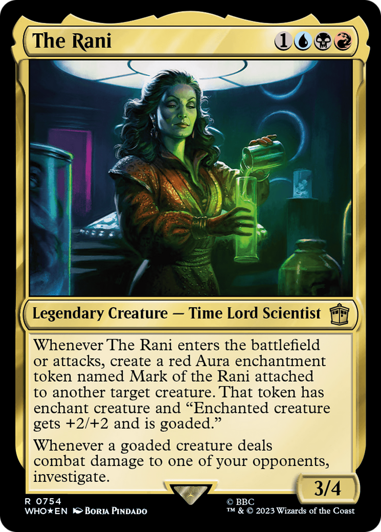 The Rani (Surge Foil) [Doctor Who] MTG Single Magic: The Gathering | Red Claw Gaming