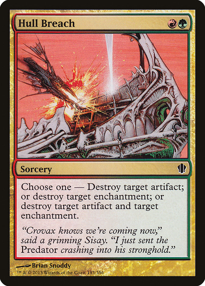 Hull Breach [Commander 2013] MTG Single Magic: The Gathering | Red Claw Gaming