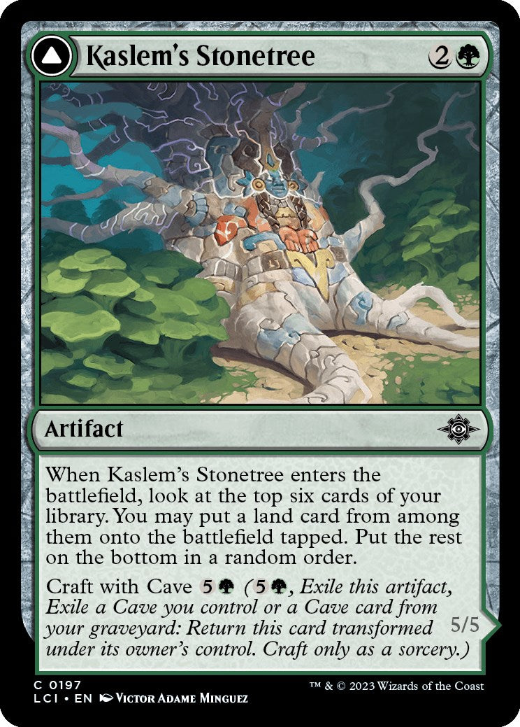 Kaslem's Stonetree [The Lost Caverns of Ixalan] MTG Single Magic: The Gathering    | Red Claw Gaming