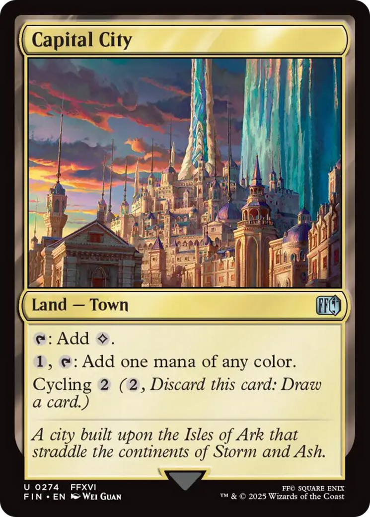 Capital City [FINAL FANTASY] MTG Single Magic: The Gathering | Red Claw Gaming