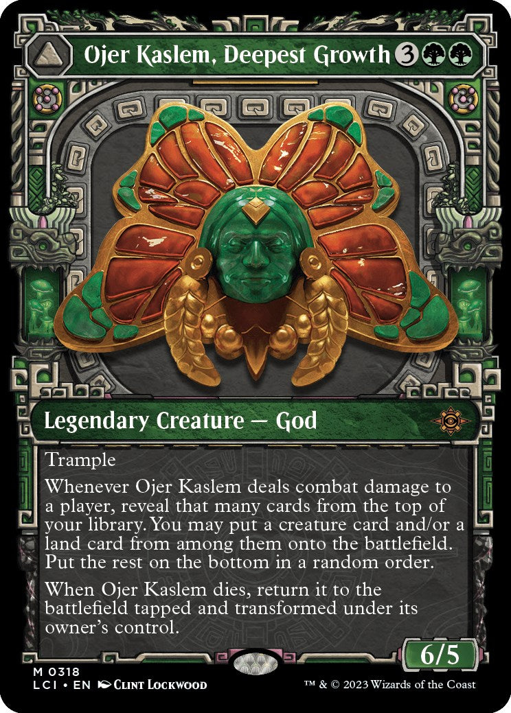 Ojer Kaslem, Deepest Growth (Showcase) [The Lost Caverns of Ixalan] MTG Single Magic: The Gathering    | Red Claw Gaming