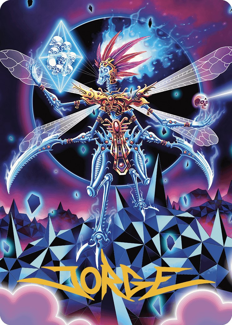 Starving Revenant Art Card (Gold-Stamped Signature) [The Lost Caverns of Ixalan Art Series] MTG Single Magic: The Gathering    | Red Claw Gaming