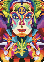 Roar of the Fifth People Art Card (Gold-Stamped Signature) [The Lost Caverns of Ixalan Art Series] MTG Single Magic: The Gathering    | Red Claw Gaming