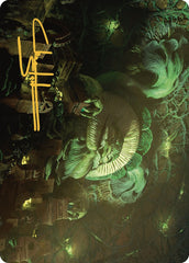 The Mycotyrant Art Card (Gold-Stamped Signature) [The Lost Caverns of Ixalan Art Series] MTG Single Magic: The Gathering    | Red Claw Gaming