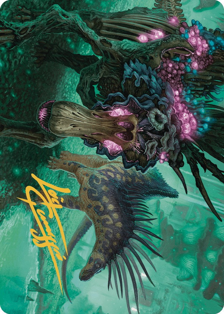Walk with the Ancestors Art Card (Gold-Stamped Signature) [The Lost Caverns of Ixalan Art Series] MTG Single Magic: The Gathering    | Red Claw Gaming