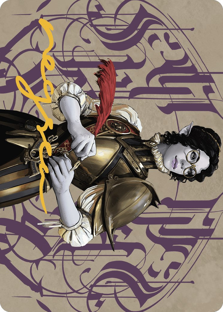 Amalia Benavides Aguirre Art Card (48/81) (Gold-Stamped Signature) [The Lost Caverns of Ixalan Art Series] MTG Single Magic: The Gathering    | Red Claw Gaming