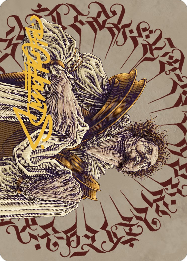 Bartolome del Presidio Art Card (Gold-Stamped Signature) [The Lost Caverns of Ixalan Art Series] MTG Single Magic: The Gathering    | Red Claw Gaming