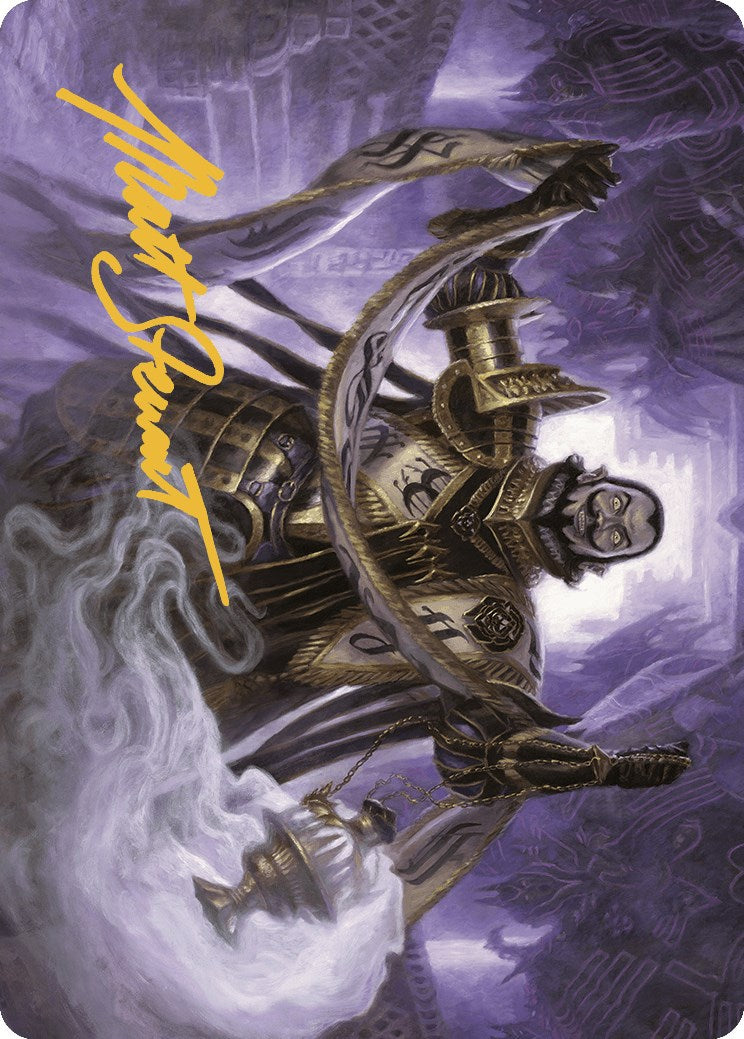 Clavileno, First of the Blessed Art Card (70/81) (Gold-Stamped Signature) [The Lost Caverns of Ixalan Art Series] MTG Single Magic: The Gathering    | Red Claw Gaming