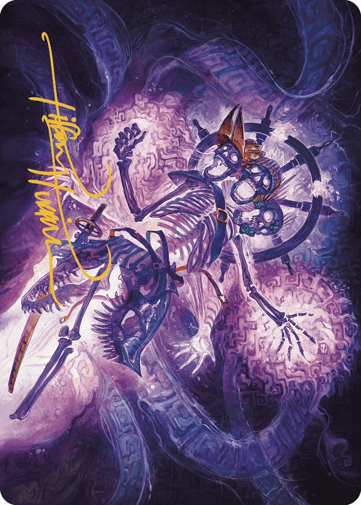 The Grim Captain Art Card (Gold-Stamped Signature) [The Lost Caverns of Ixalan Art Series] MTG Single Magic: The Gathering    | Red Claw Gaming