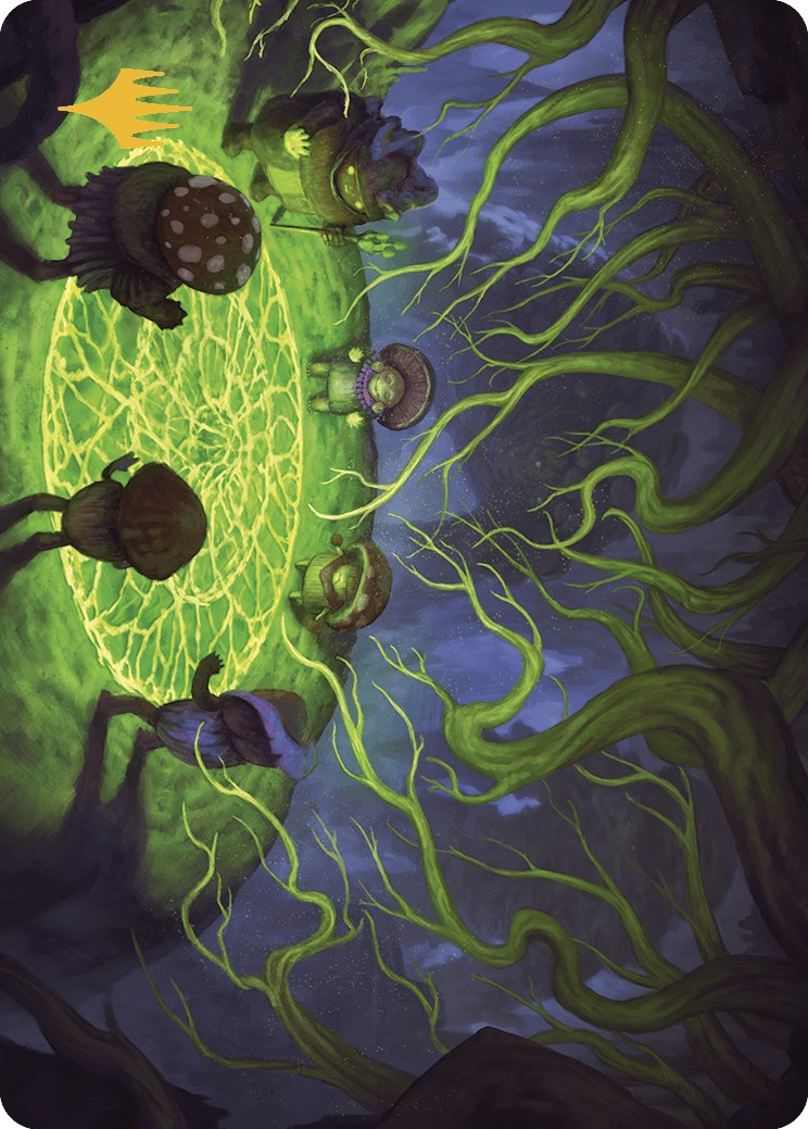 Growing Rites of Itlimoc Art Card (Gold-Stamped Planeswalker Symbol) [The Lost Caverns of Ixalan Art Series] MTG Single Magic: The Gathering    | Red Claw Gaming