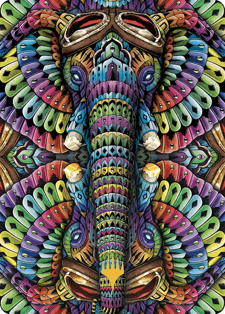 Quintorius Kand Art Card (51/81) (Gold-Stamped Planeswalker Symbol) [The Lost Caverns of Ixalan Art Series] MTG Single Magic: The Gathering    | Red Claw Gaming