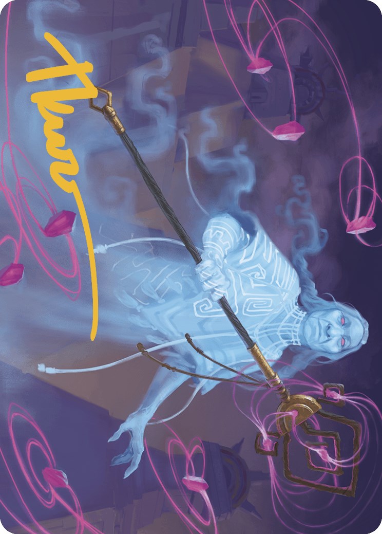 Didact Echo Art Card (Gold-Stamped Signature) [The Lost Caverns of Ixalan Art Series] MTG Single Magic: The Gathering    | Red Claw Gaming