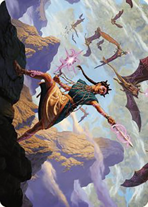 Warden of the Inner Sky Art Card [The Lost Caverns of Ixalan Art Series] MTG Single Magic: The Gathering    | Red Claw Gaming