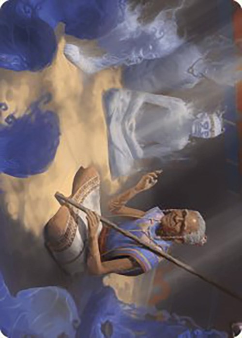 Ancestral Reminiscence Art Card [The Lost Caverns of Ixalan Art Series] MTG Single Magic: The Gathering    | Red Claw Gaming