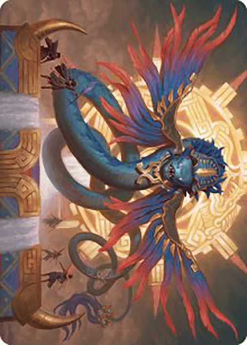 Ojer Pakpatiq, Deepest Epoch Art Card (13/81) [The Lost Caverns of Ixalan Art Series] MTG Single Magic: The Gathering    | Red Claw Gaming