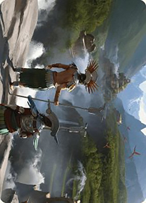 Glimpse the Core Art Card [The Lost Caverns of Ixalan Art Series] MTG Single Magic: The Gathering    | Red Claw Gaming