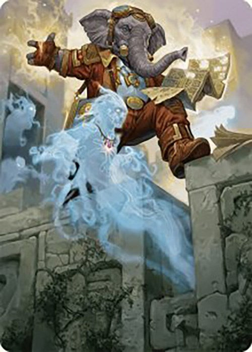 Quintorius Kand Art Card (37/81) [The Lost Caverns of Ixalan Art Series] MTG Single Magic: The Gathering    | Red Claw Gaming