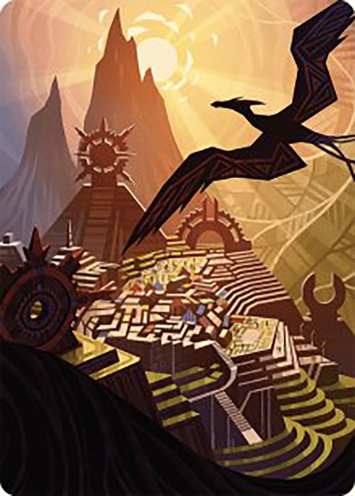 Plains Art Card [The Lost Caverns of Ixalan Art Series] MTG Single Magic: The Gathering    | Red Claw Gaming