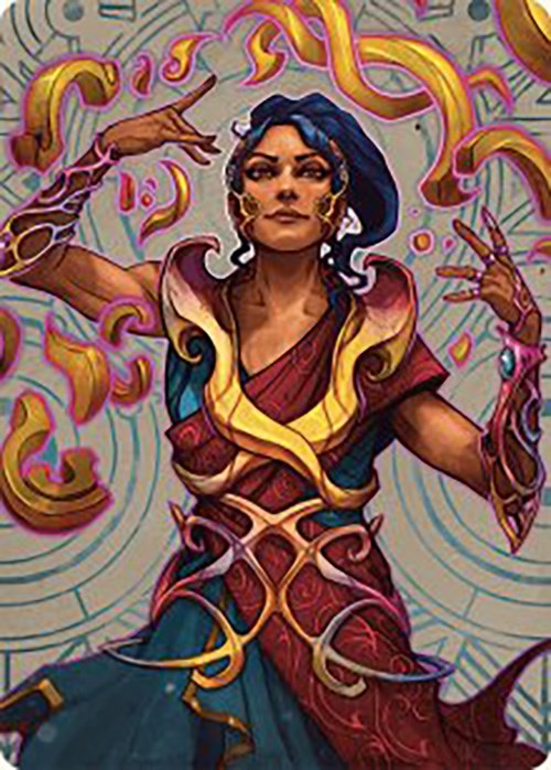 Saheeli, the Sun's Brilliance Art Card [The Lost Caverns of Ixalan Art Series] MTG Single Magic: The Gathering    | Red Claw Gaming