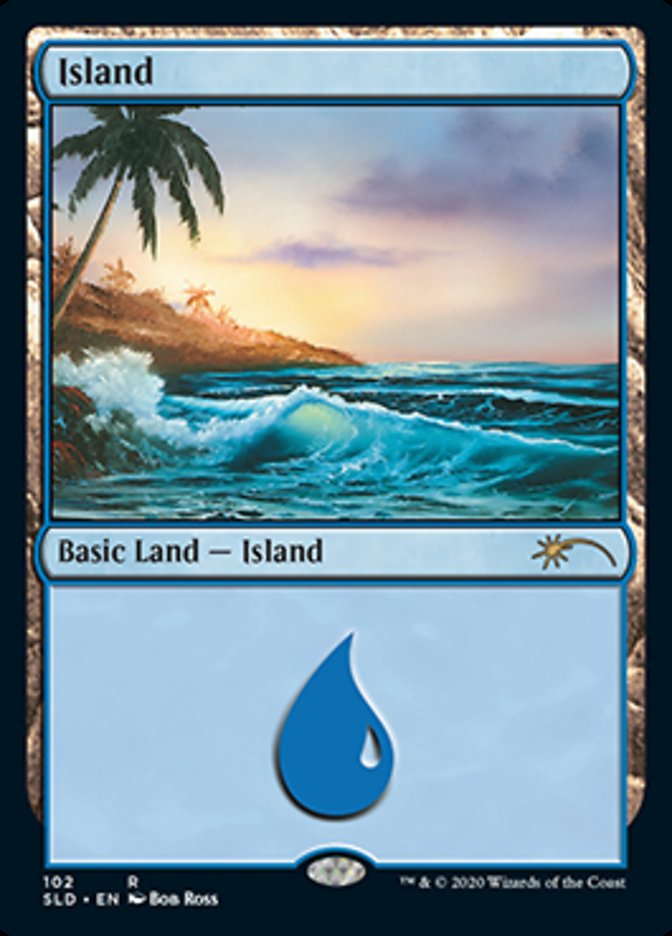 Island (102) [Secret Lair Drop Series] MTG Single Magic: The Gathering | Red Claw Gaming
