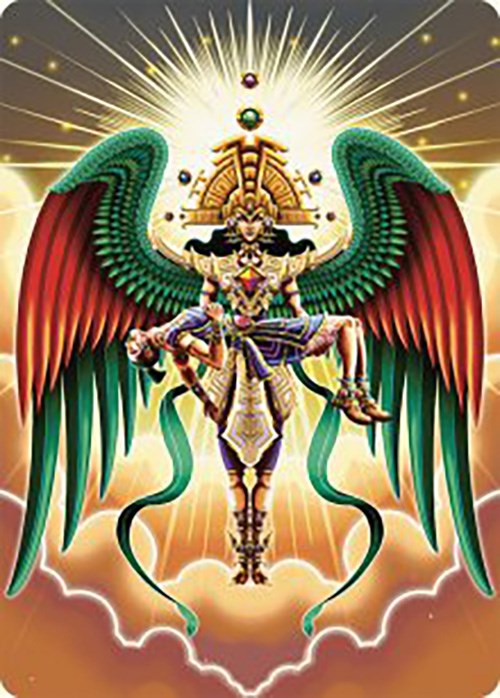 Resplendent Angel Art Card (59/81) [The Lost Caverns of Ixalan Art Series] MTG Single Magic: The Gathering    | Red Claw Gaming