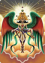 Resplendent Angel Art Card (59/81) [The Lost Caverns of Ixalan Art Series] MTG Single Magic: The Gathering    | Red Claw Gaming