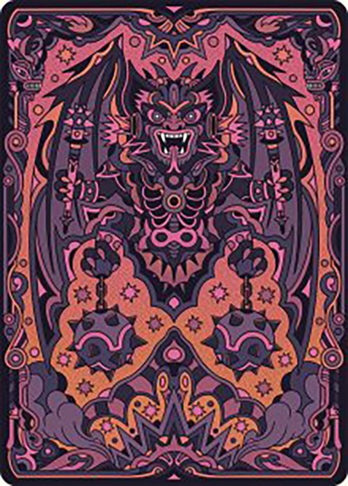 Bloodletter of Aclazotz Art Card (61/81) [The Lost Caverns of Ixalan Art Series] MTG Single Magic: The Gathering    | Red Claw Gaming