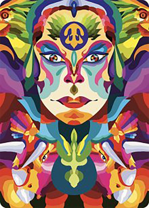 Roar of the Fifth People Art Card [The Lost Caverns of Ixalan Art Series] MTG Single Magic: The Gathering    | Red Claw Gaming