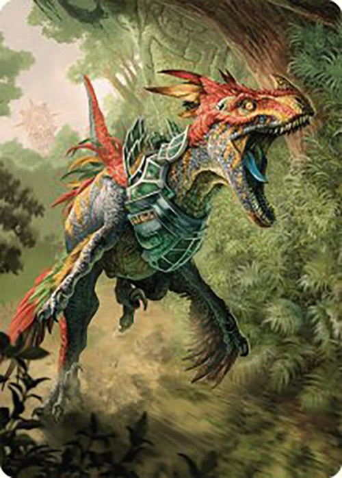 Dinosaur Token Art Card [The Lost Caverns of Ixalan Art Series] MTG Single Magic: The Gathering    | Red Claw Gaming