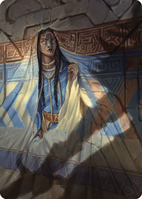Whispersilk Cloak Art Card [The Lost Caverns of Ixalan Art Series] MTG Single Magic: The Gathering    | Red Claw Gaming