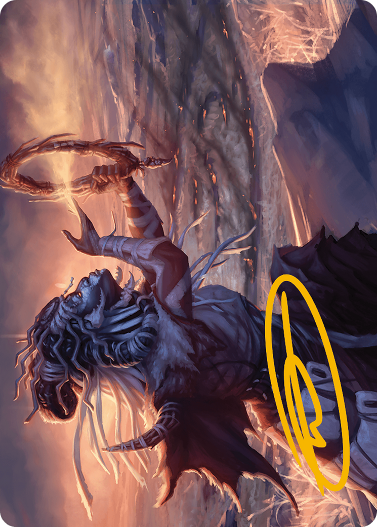 Witch Enchanter Art Card (Gold-Stamped Signature) [Modern Horizons 3 Art Series] MTG Single Magic: The Gathering    | Red Claw Gaming