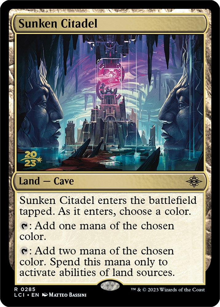 Sunken Citadel [The Lost Caverns of Ixalan Prerelease Cards] MTG Single Magic: The Gathering    | Red Claw Gaming
