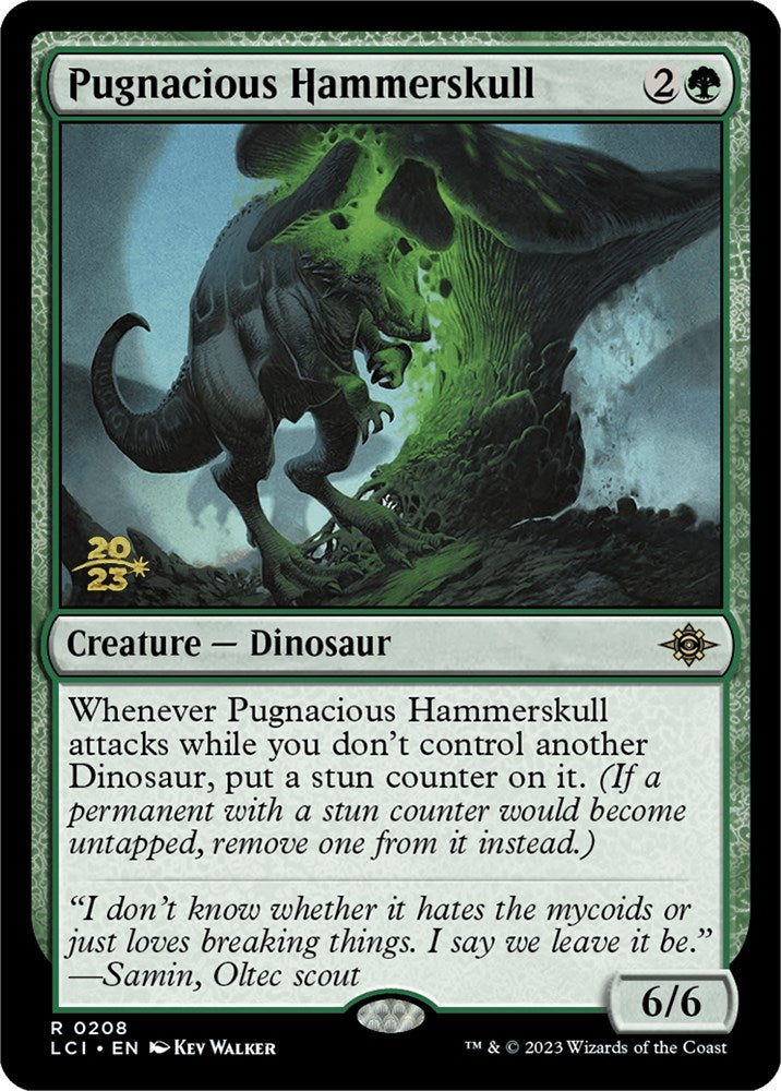 Pugnacious Hammerskull [The Lost Caverns of Ixalan Prerelease Cards] MTG Single Magic: The Gathering    | Red Claw Gaming