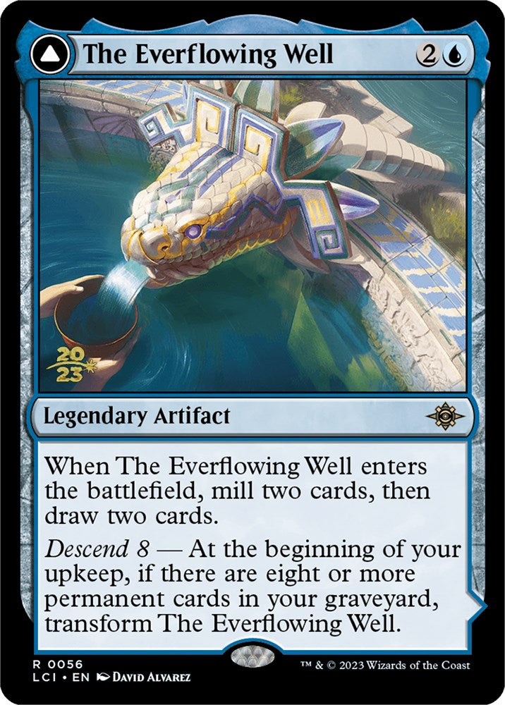 The Everflowing Well // The Myriad Pools [The Lost Caverns of Ixalan Prerelease Cards] MTG Single Magic: The Gathering    | Red Claw Gaming