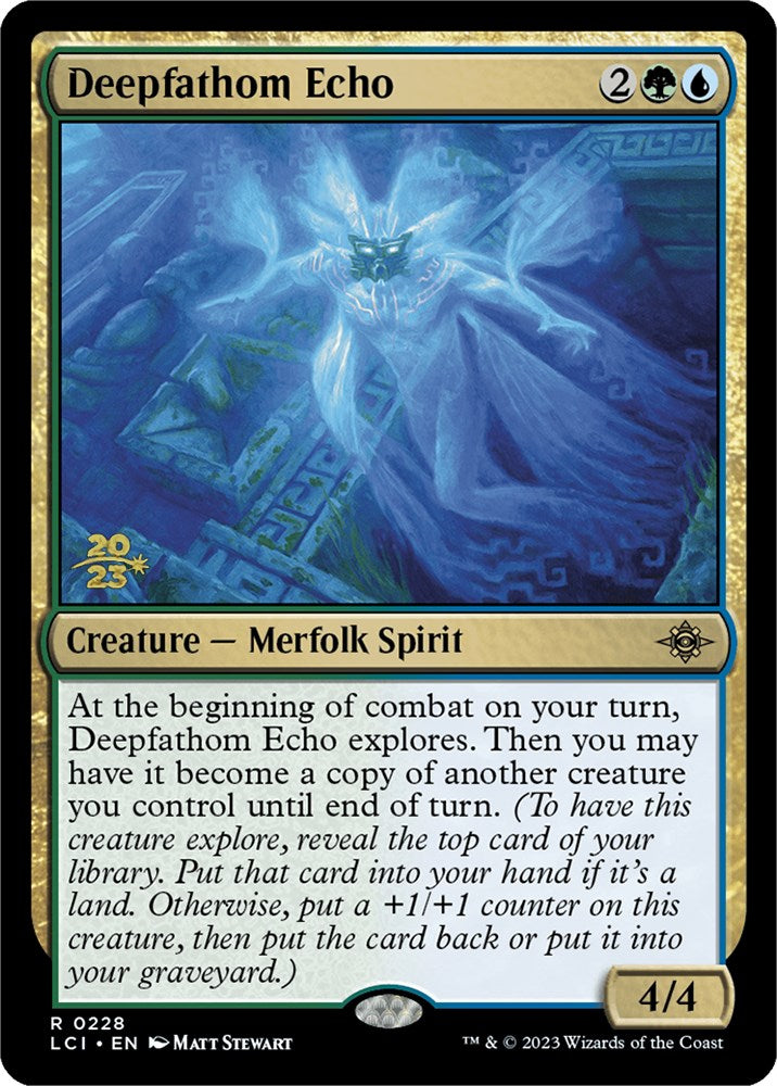 Deepfathom Echo [The Lost Caverns of Ixalan Prerelease Cards] MTG Single Magic: The Gathering    | Red Claw Gaming