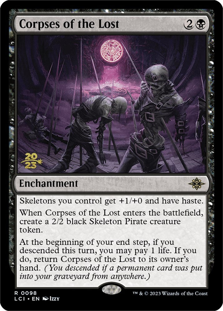 Corpses of the Lost [The Lost Caverns of Ixalan Prerelease Cards] MTG Single Magic: The Gathering    | Red Claw Gaming