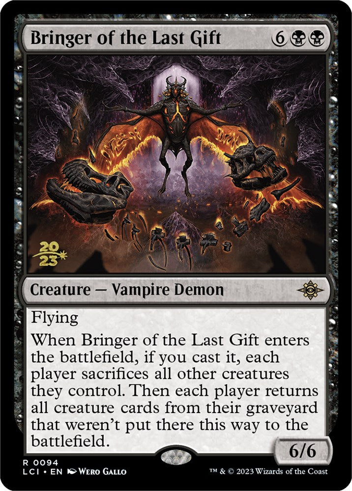 Bringer of the Last Gift [The Lost Caverns of Ixalan Prerelease Cards] MTG Single Magic: The Gathering    | Red Claw Gaming