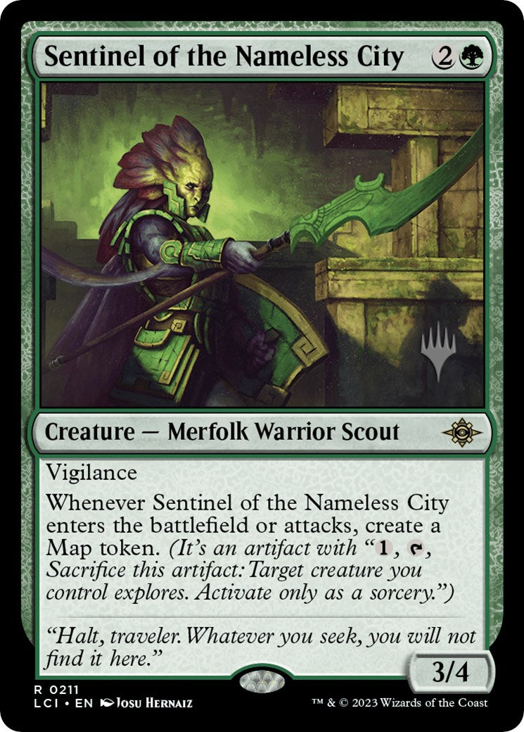 Sentinel of the Nameless City (Promo Pack) [The Lost Caverns of Ixalan Promos] MTG Single Magic: The Gathering | Red Claw Gaming