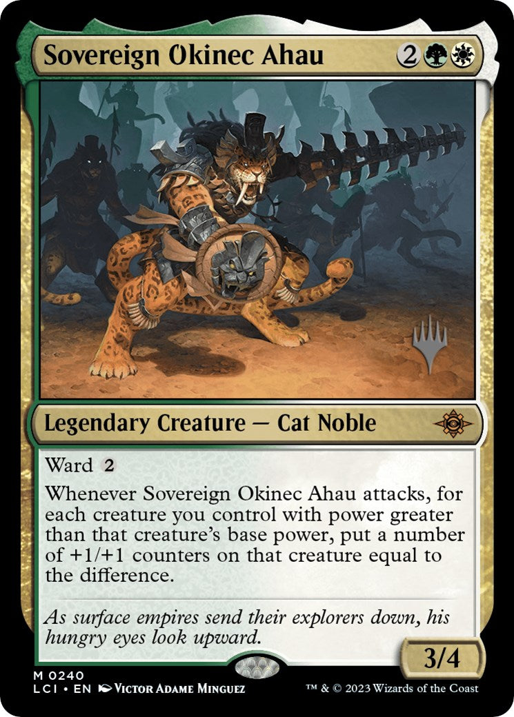 Sovereign Okinec Ahau (Promo Pack) [The Lost Caverns of Ixalan Promos] MTG Single Magic: The Gathering | Red Claw Gaming