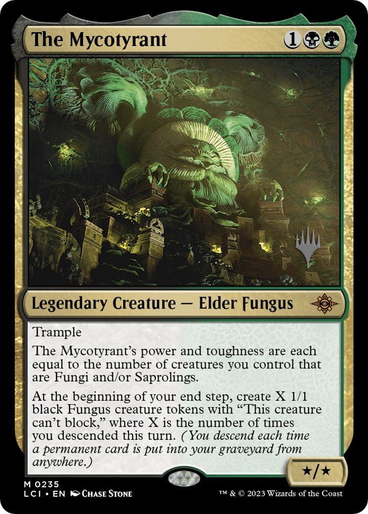 The Mycotyrant (Promo Pack) [The Lost Caverns of Ixalan Promos] MTG Single Magic: The Gathering    | Red Claw Gaming