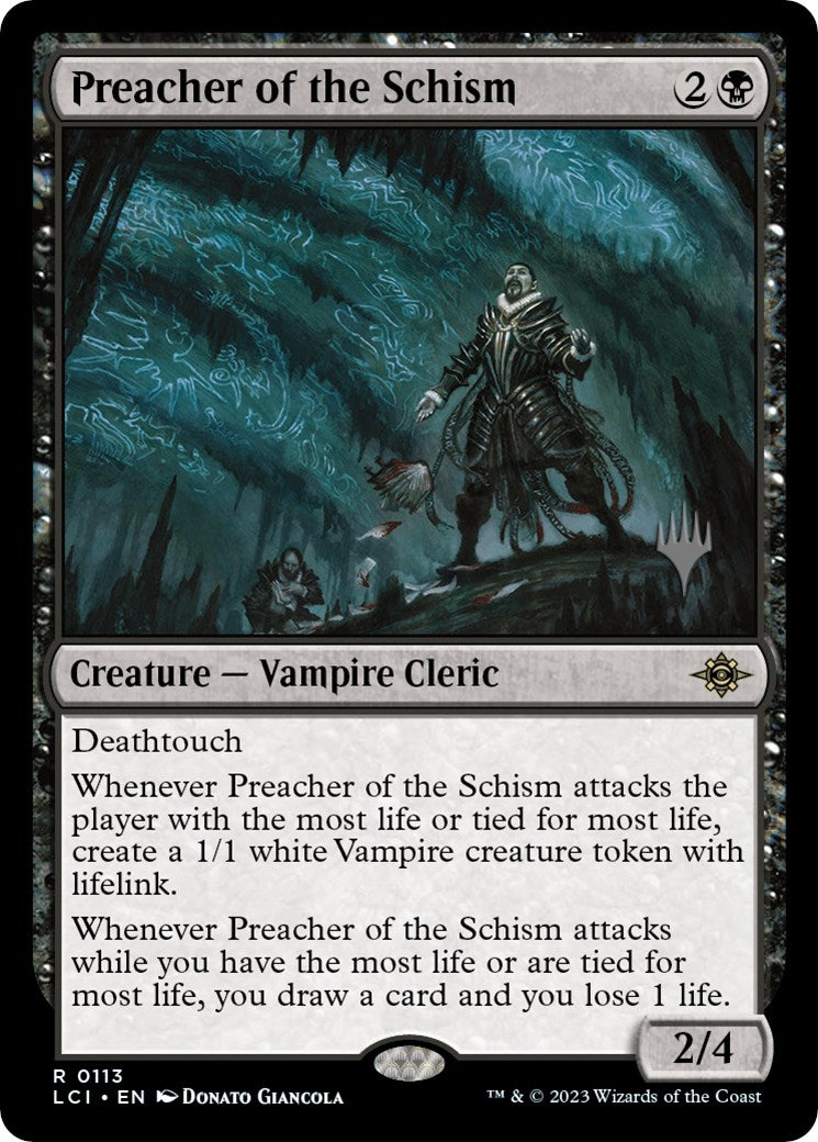 Preacher of the Schism (Promo Pack) [The Lost Caverns of Ixalan Promos] MTG Single Magic: The Gathering | Red Claw Gaming