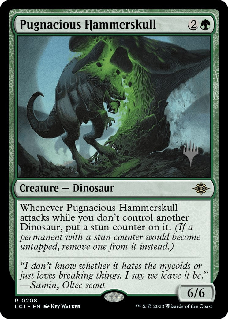Pugnacious Hammerskull (Promo Pack) [The Lost Caverns of Ixalan Promos] MTG Single Magic: The Gathering | Red Claw Gaming