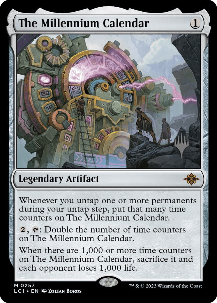 The Millennium Calendar (Promo Pack) [The Lost Caverns of Ixalan Promos] MTG Single Magic: The Gathering | Red Claw Gaming