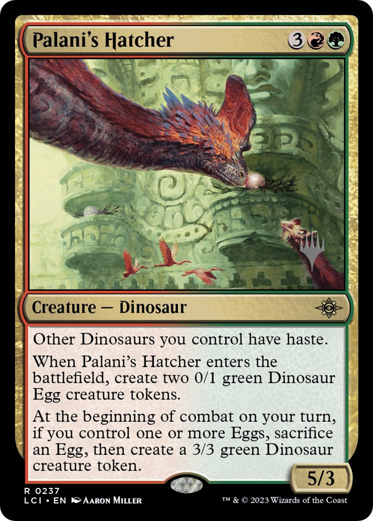 Palani's Hatcher (Promo Pack) [The Lost Caverns of Ixalan Promos] MTG Single Magic: The Gathering | Red Claw Gaming
